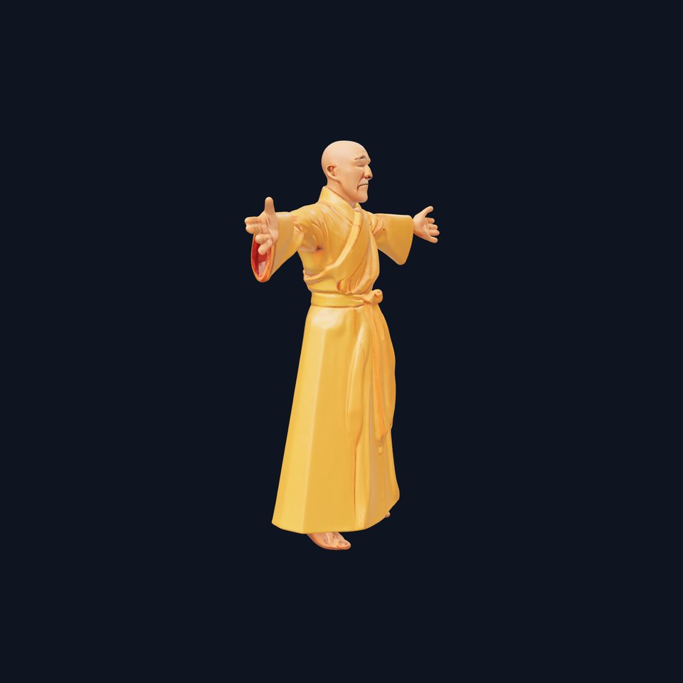 Monk Robe Character model pack